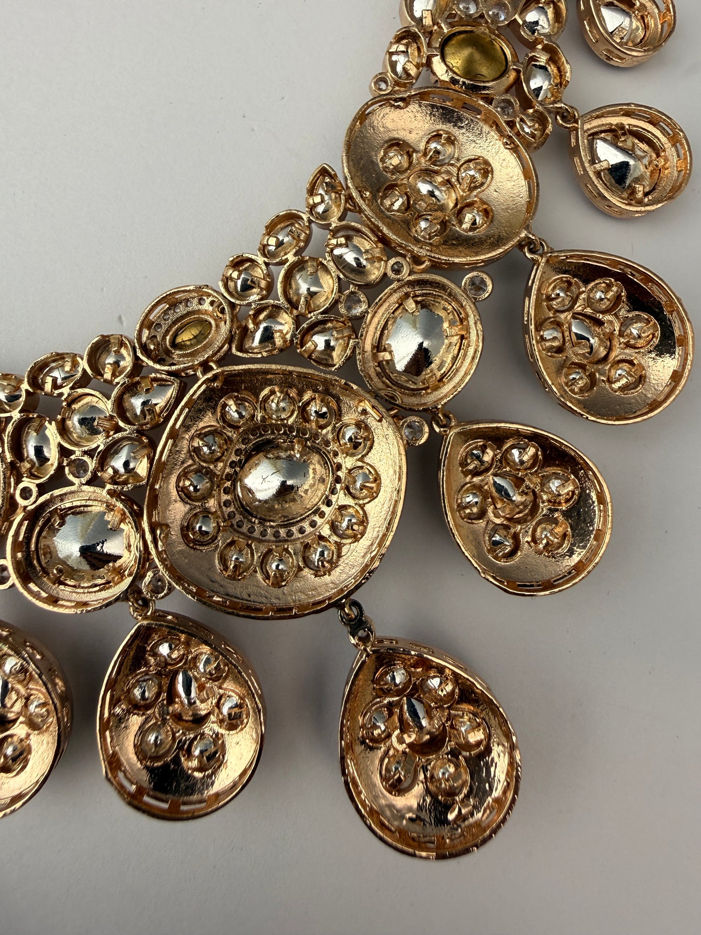 Mehreen Royal Kundan Black Enamel Necklace Set