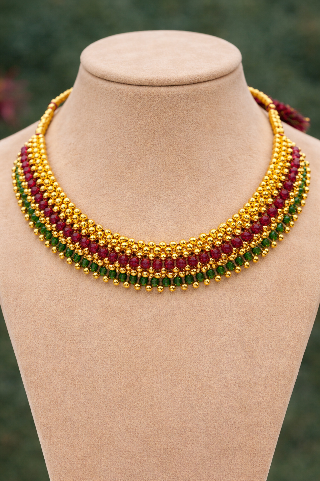 Little Maharani Multicolor Thushi Necklace