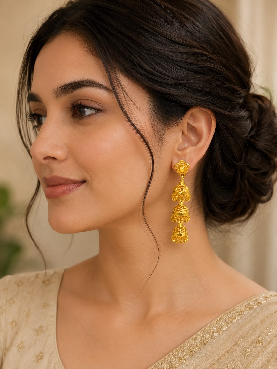 Kanak Bells Designer Jhumkas
