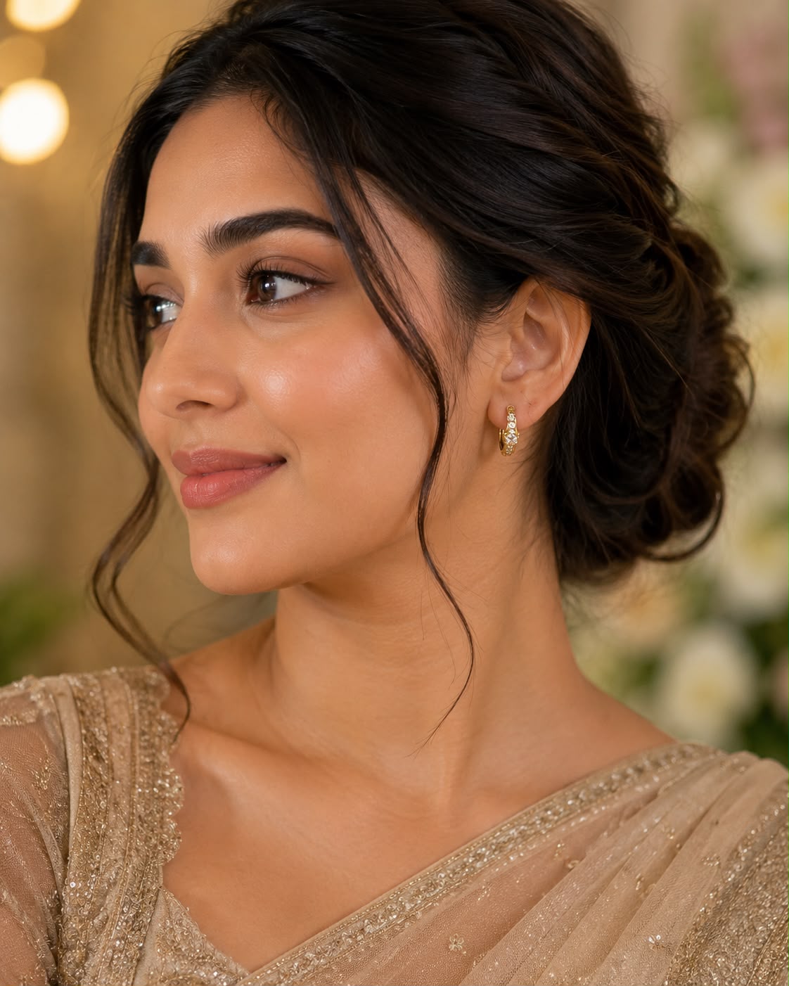Sparkle Hoop Earrings