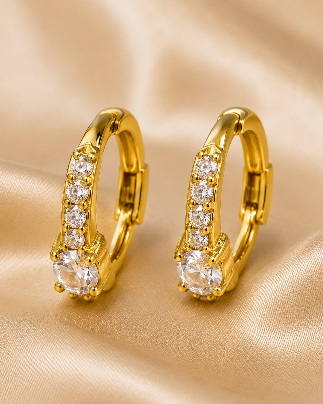 Sparkle Hoop Earrings