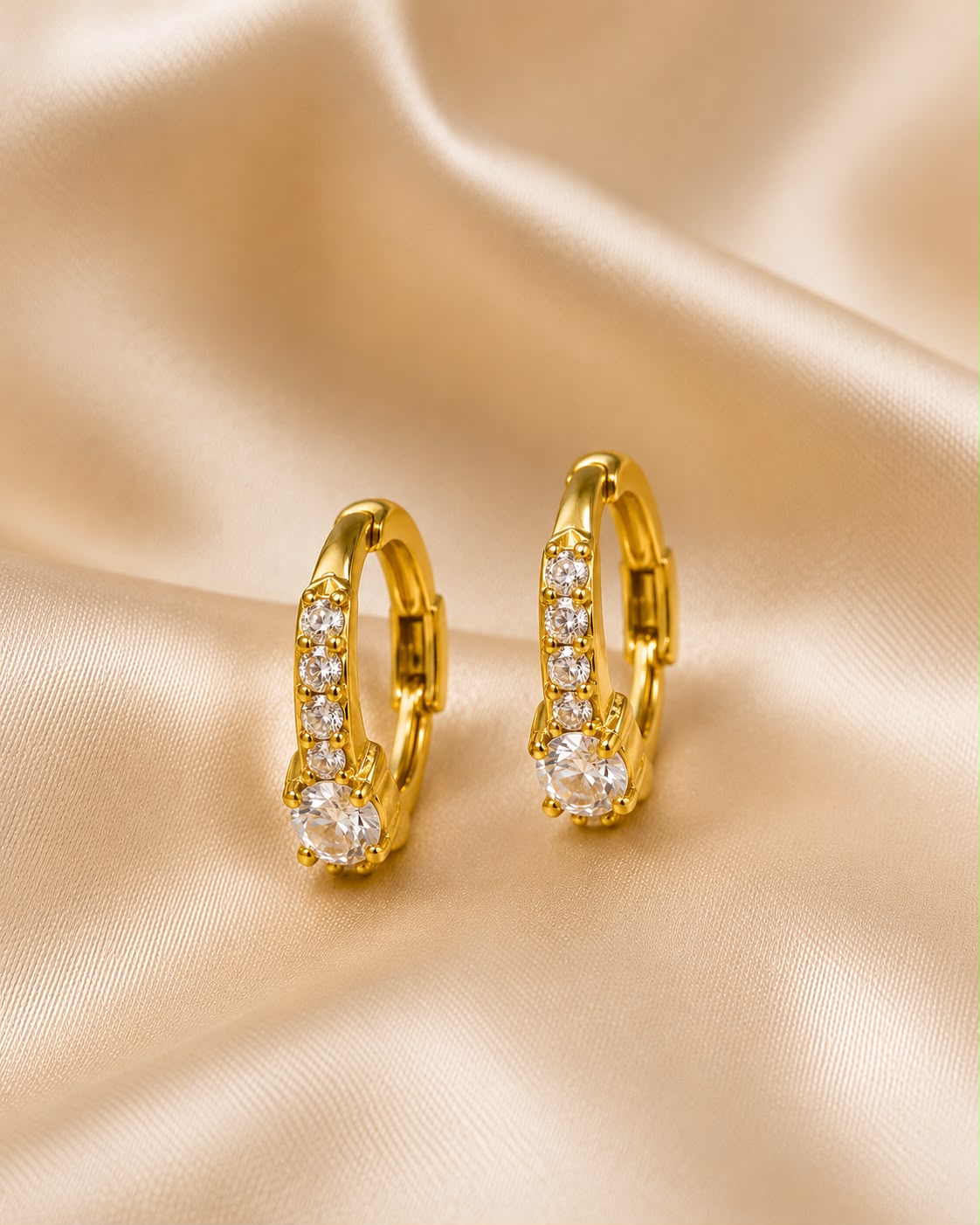 Sparkle Hoop Earrings