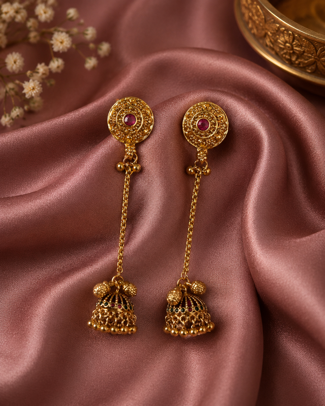Rivaayat Ruby Danglers