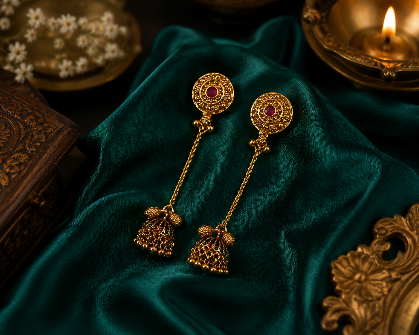 Rivaayat Ruby Danglers