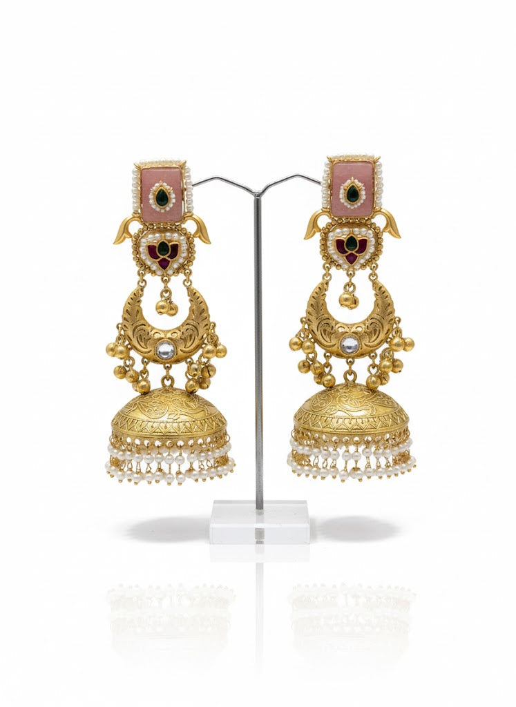 Devyani Temple Jhumkas