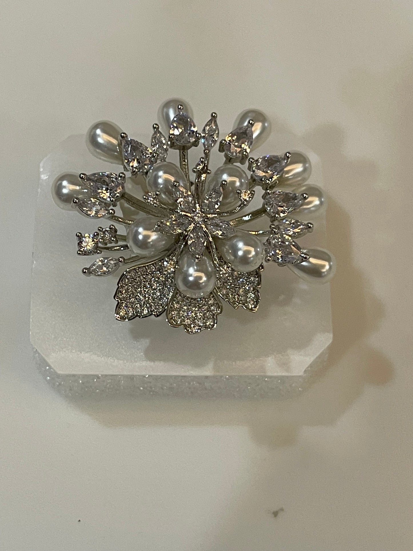 Pearl Studded Cocktail Ring