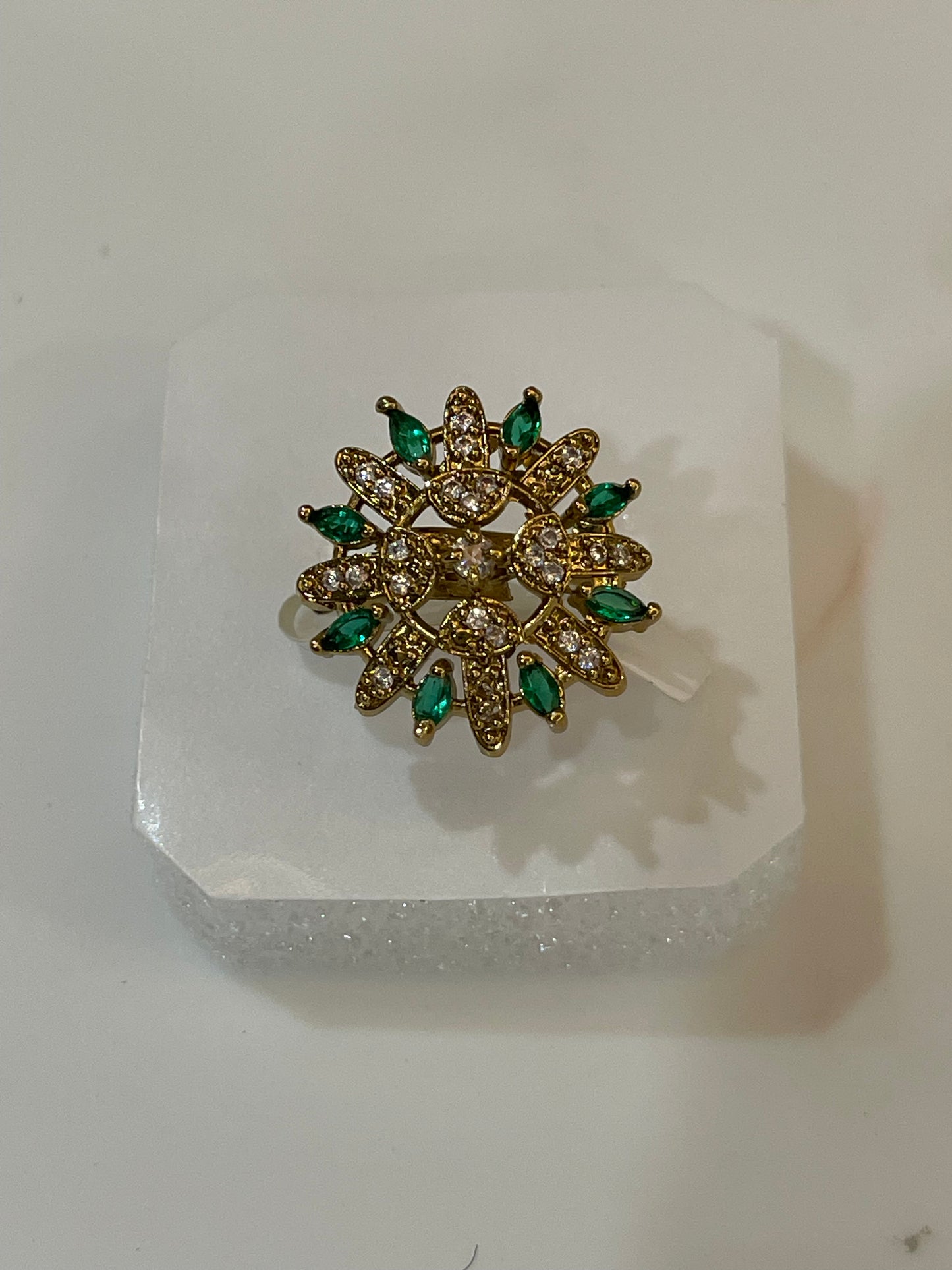 Jade Phoolarvi Statement Ring