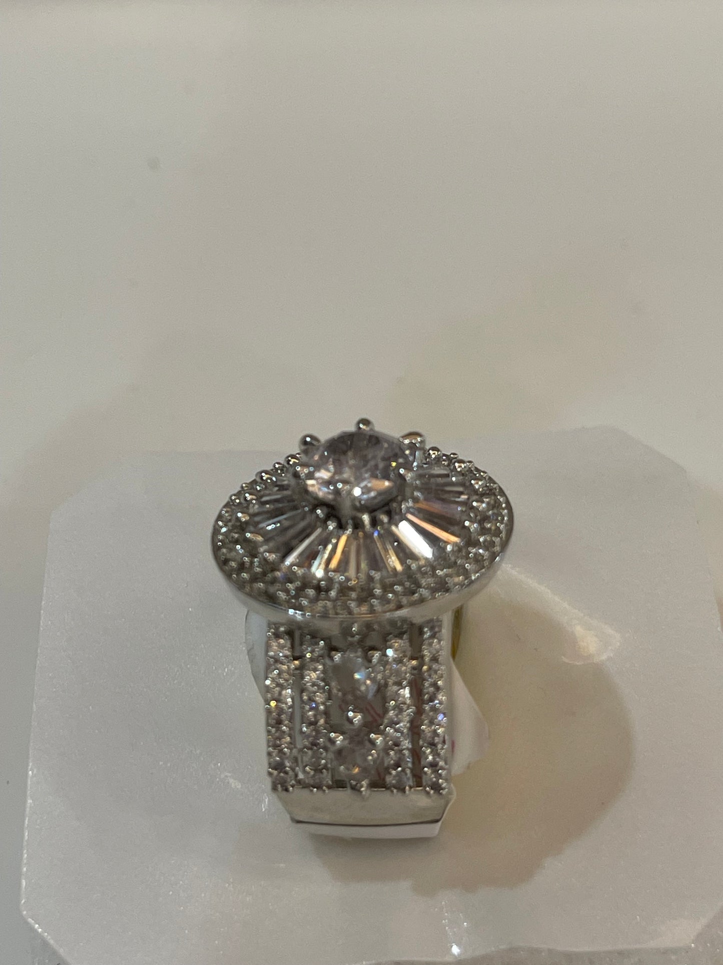 Radiant Aurora Crown Ring