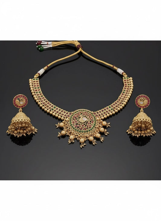 Chandralekha Antique Kundan Necklace Set