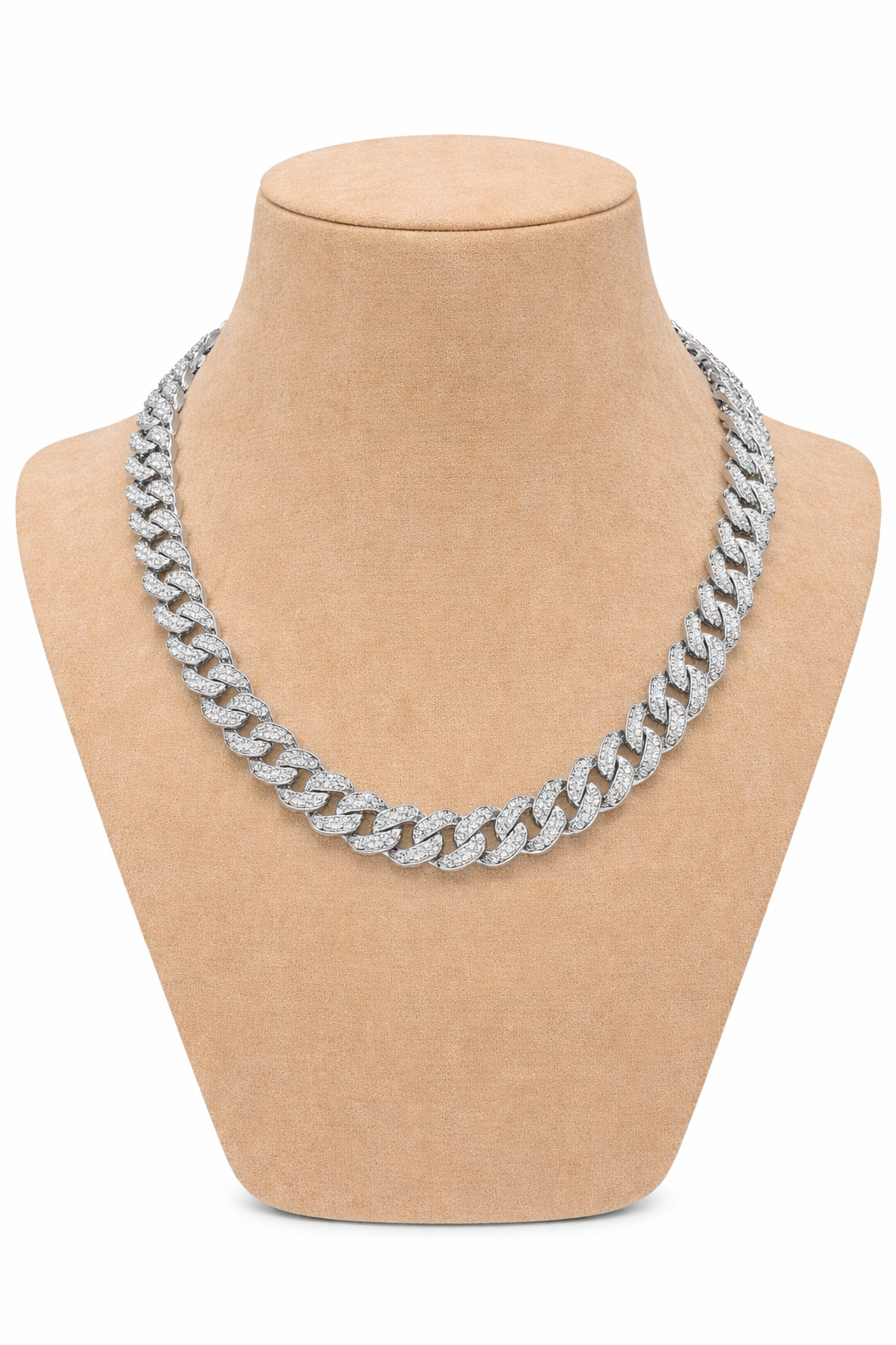 Iced Diamond Luxe Cuban Chain