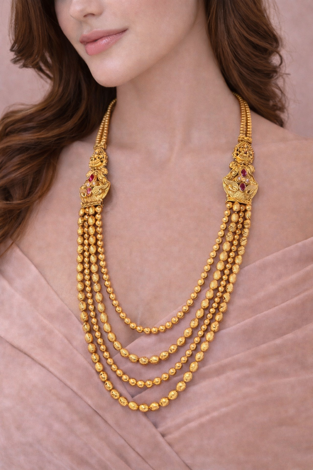 Antique Long Haar Necklace