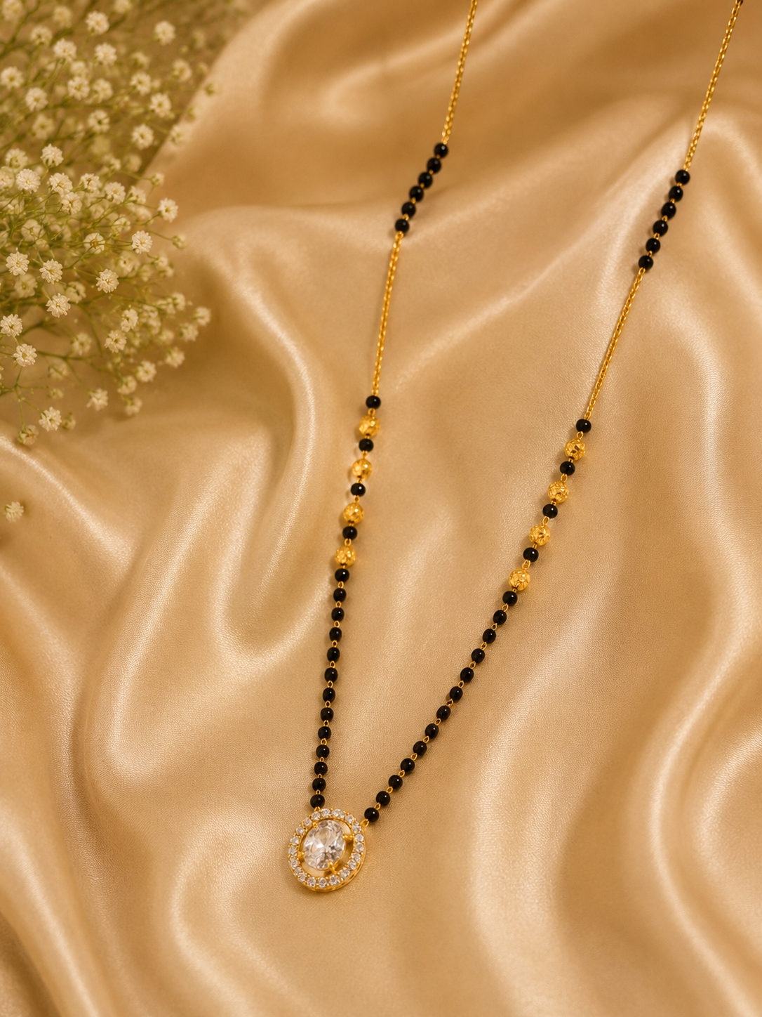 Celeste Halo Mangalsutra
