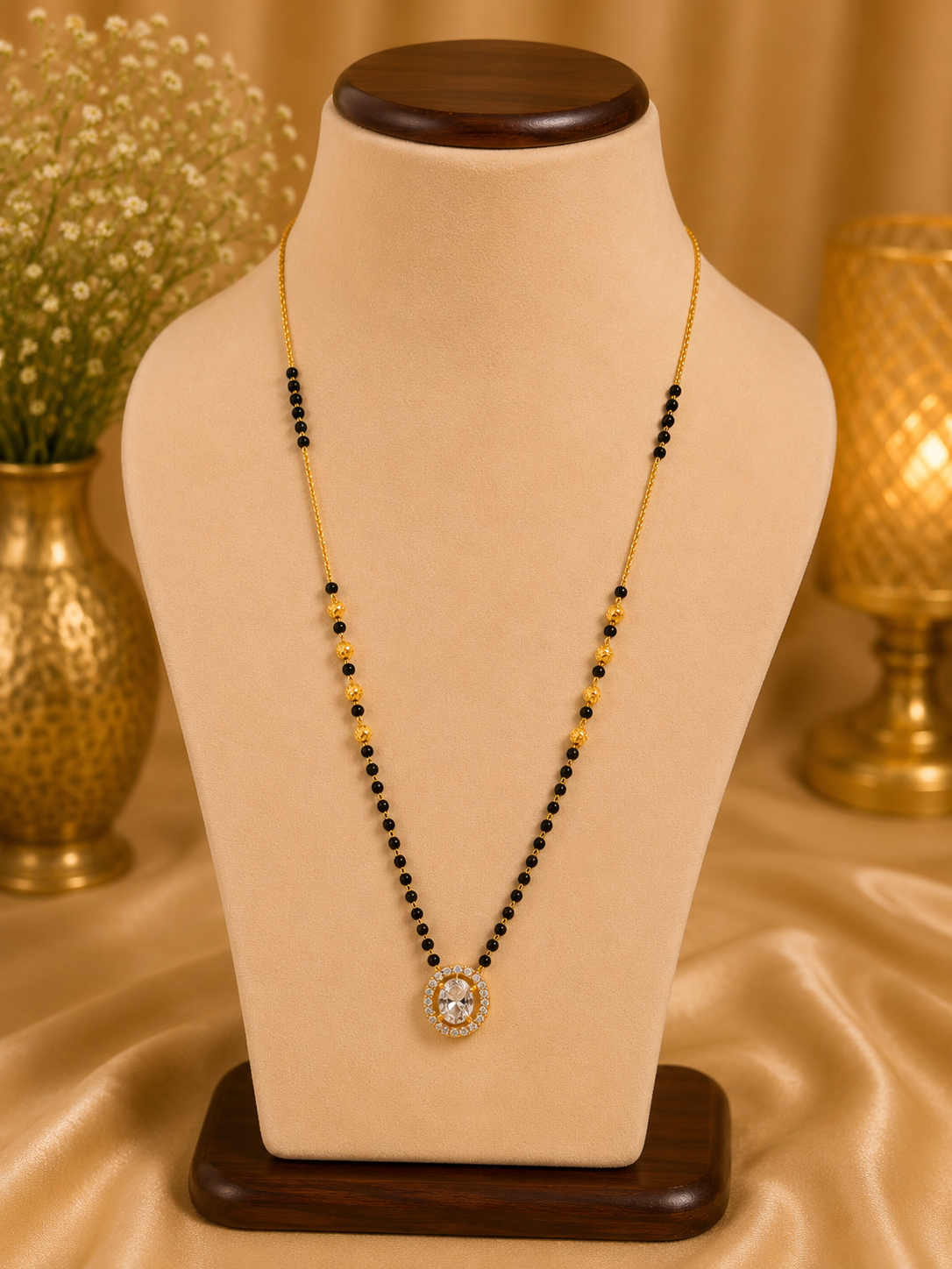 Celeste Halo Mangalsutra