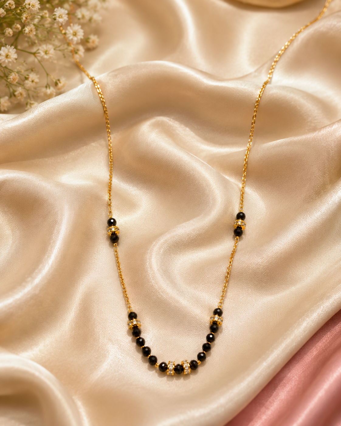 Classic Black Bead Mangalsutra
