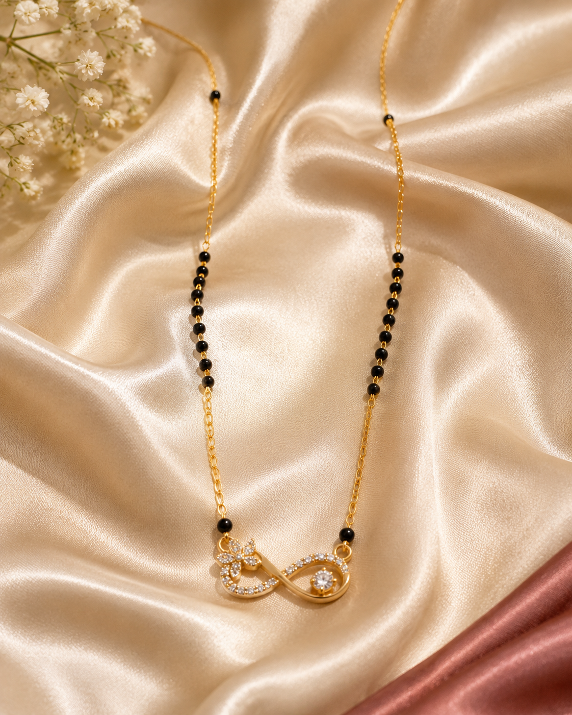 Eternal Infinity Crystal Mangalsutra