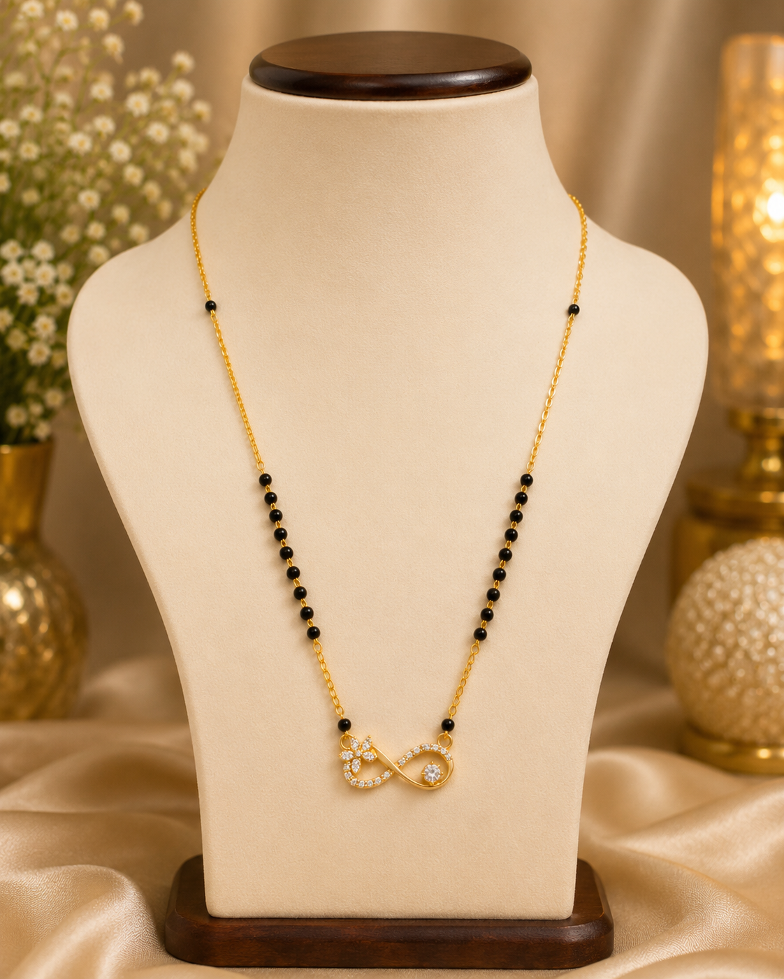 Eternal Infinity Crystal Mangalsutra