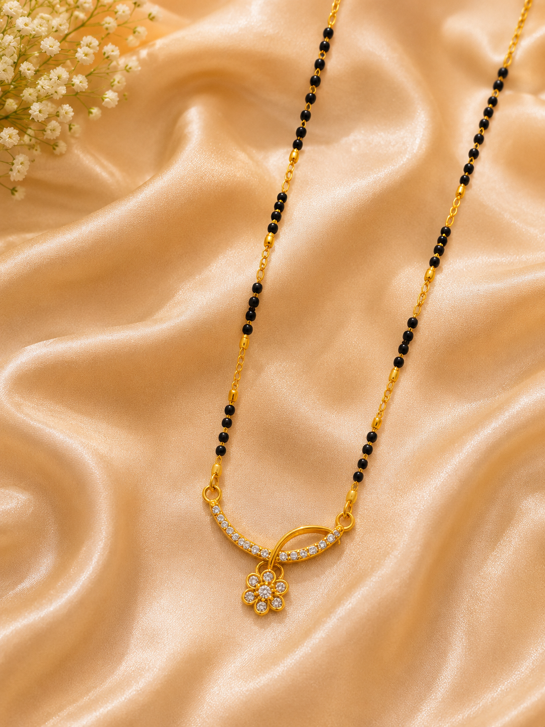 Floral Grace Mangalsutra