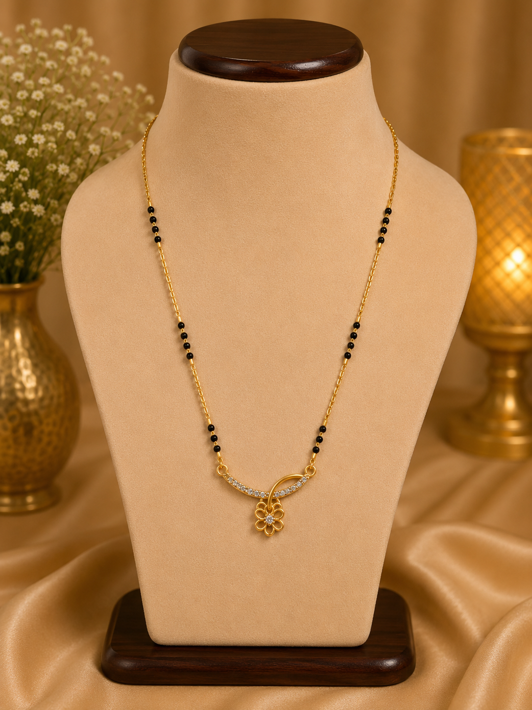 Floral Grace Mangalsutra