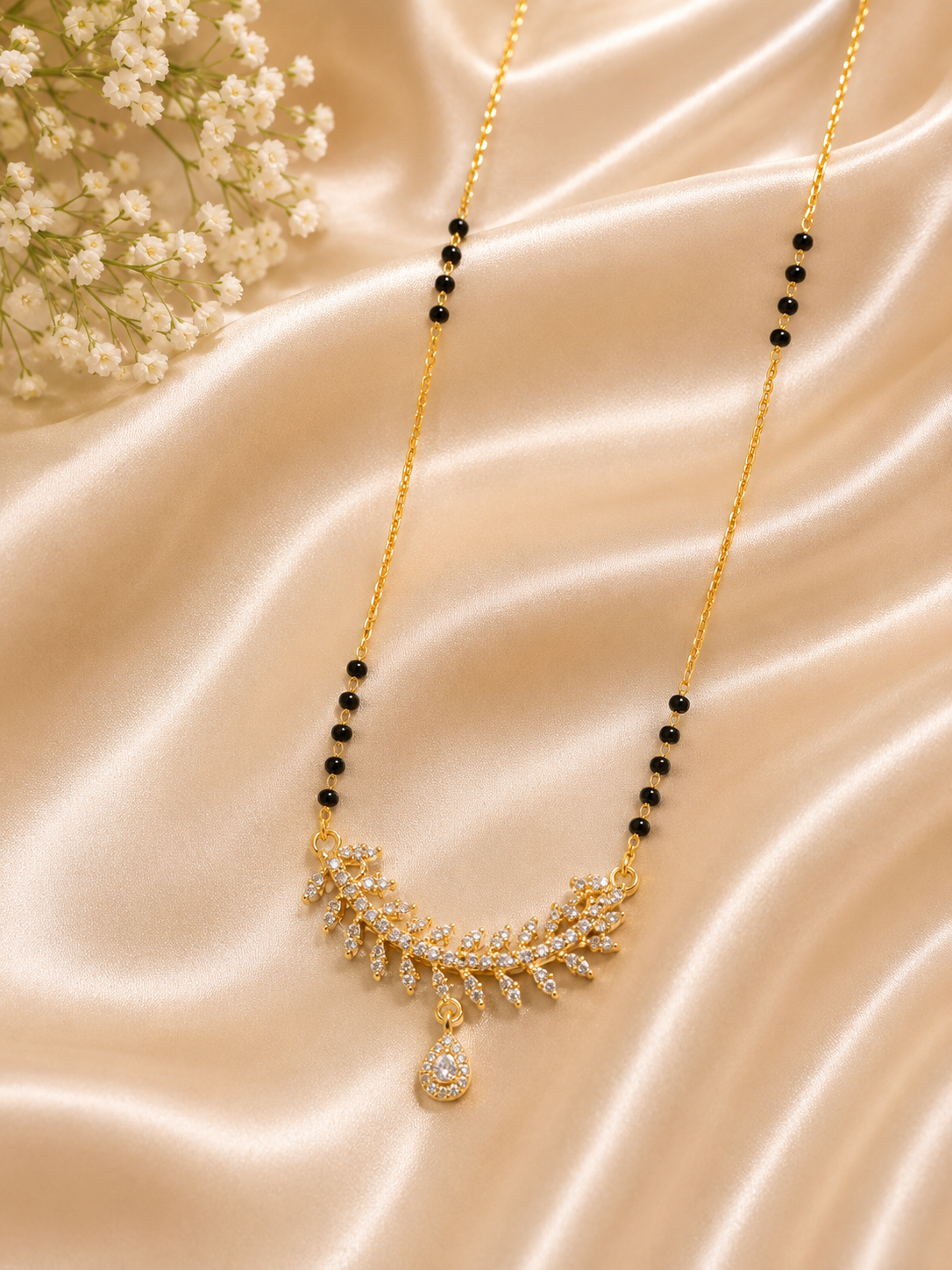 Twinkle Leaf Mangalsutra