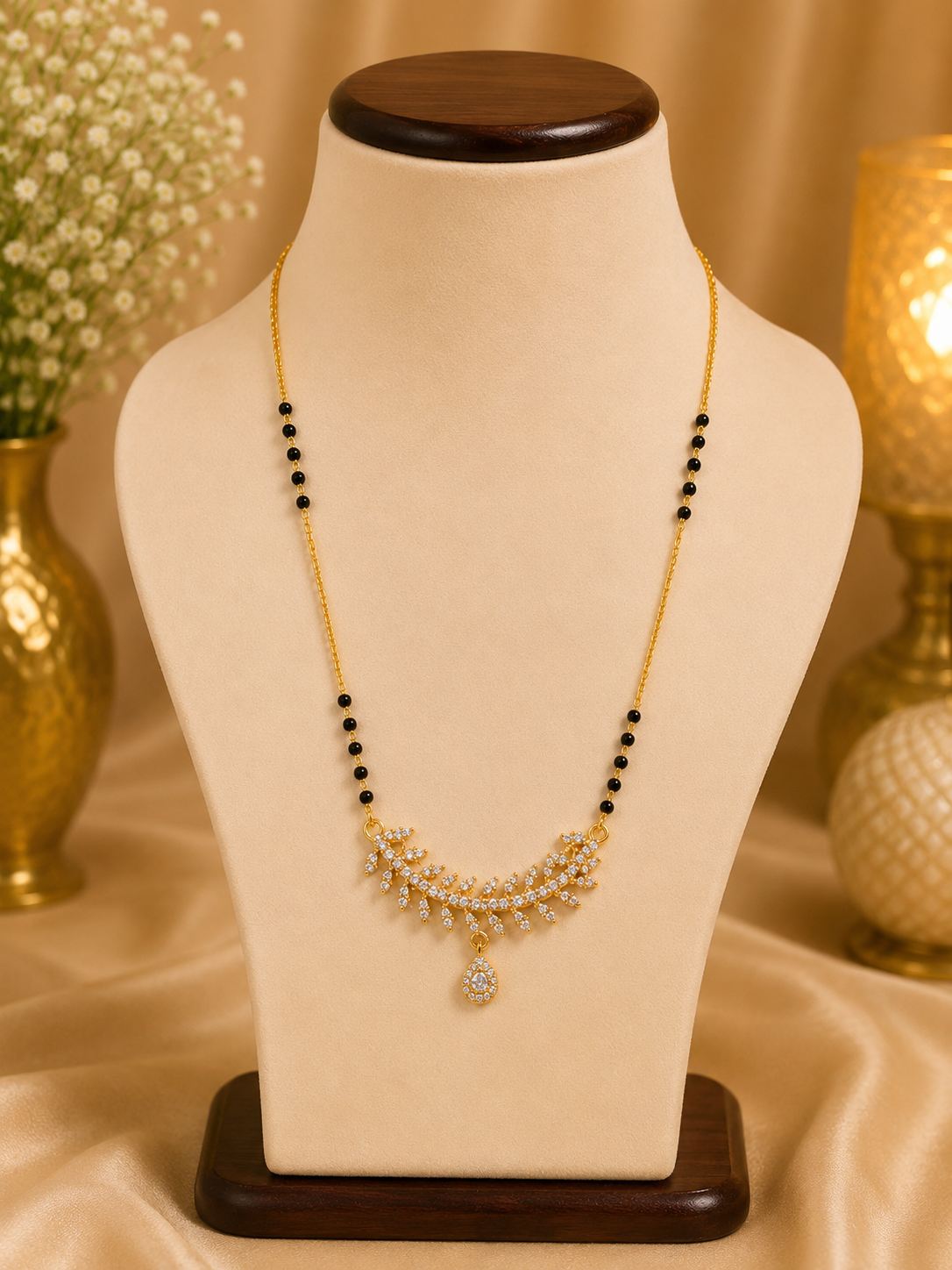 Twinkle Leaf Mangalsutra