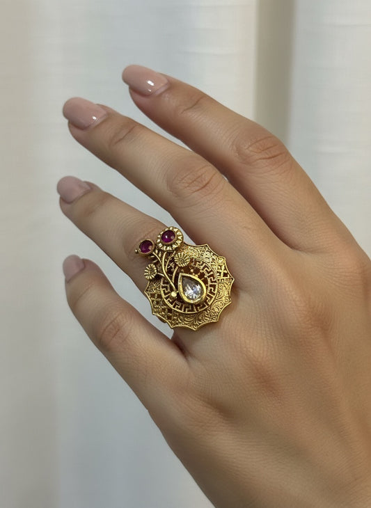 Mystic Lotus Heirloom Ring