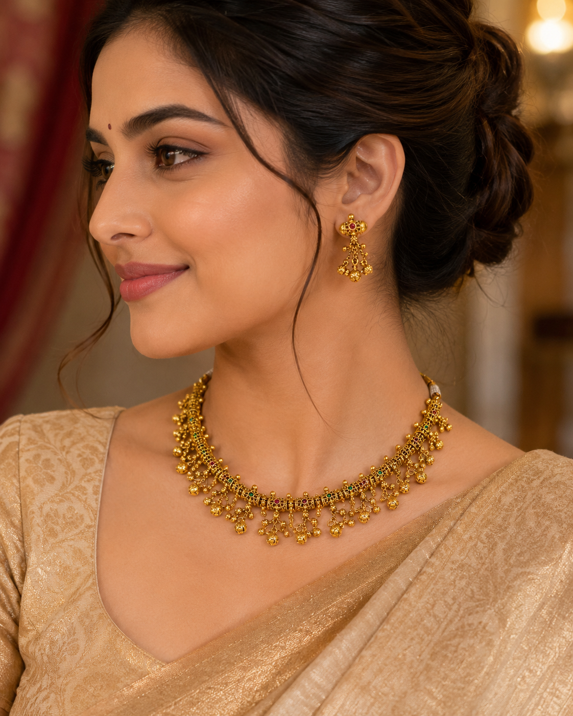 Swarnika Heritage Necklace Set